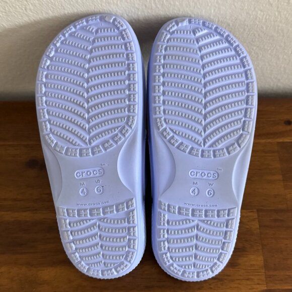 CROCS - Classic Sandal in Moon Jelly (periwinkle/lilac) - Picture 6 of 8